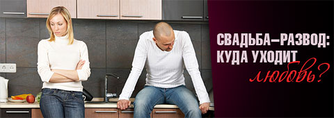 Свадьба-развод: куда уходит любовь?